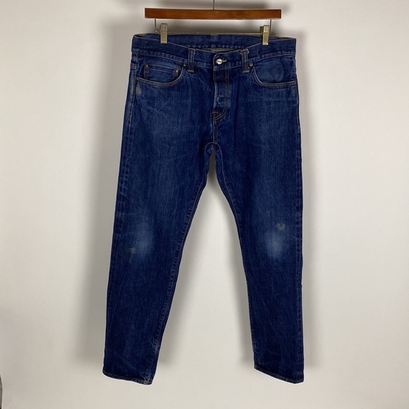 CARHARTT PRIVATEER PANT SELVEDGE DENIM JEANS MENS SIZE 34 - Picture 1 of 12